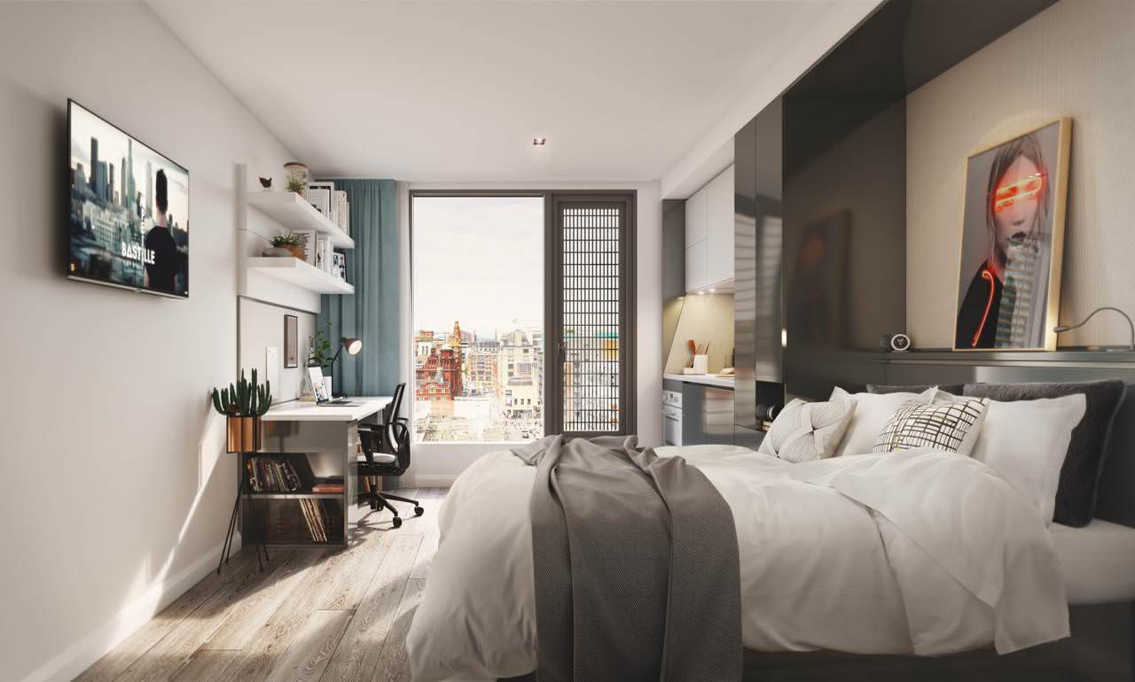 Studio Apartment Manchester vita student circle square student accommodation, manchester Studio Apartment Manchester vita student circle square student accommodation, manchester