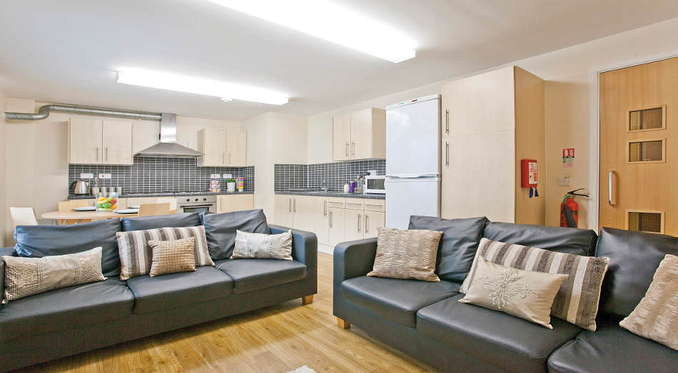 Living Room Nottingham the glasshouse student accommodation • student Living Room Nottingham the glasshouse student accommodation • student